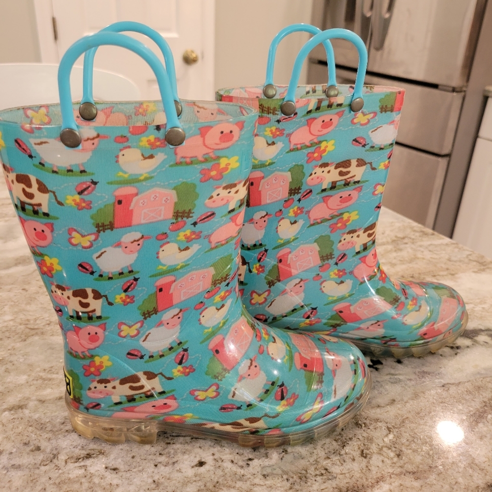 Little Girls rain boots
